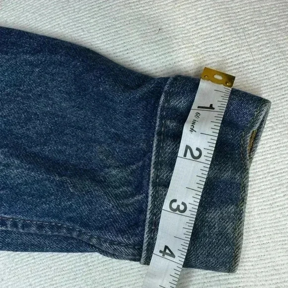 Vintage Levi's Denim Jacket Women's Red tab - Picture 11 of 13
